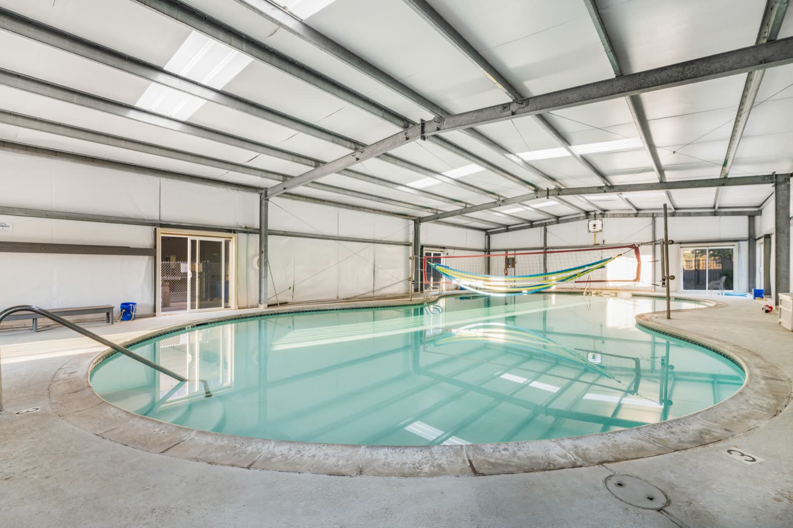 Existing enclosed indoor pool